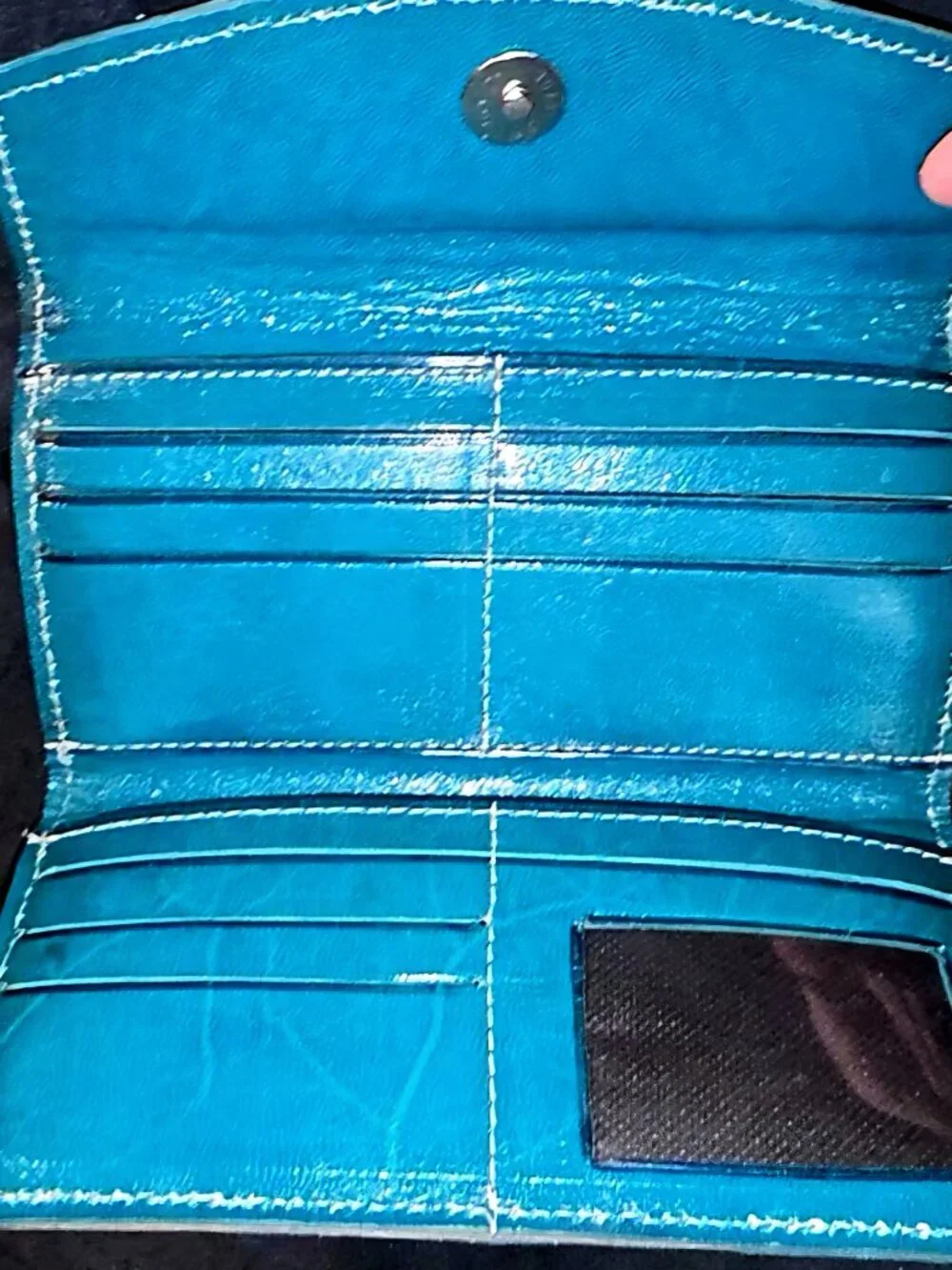 Hand-Tooled Leather Wallet